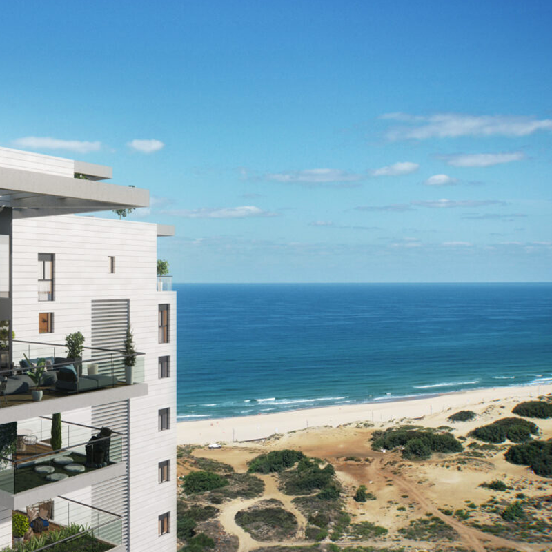 projet immobilier netanya ir yamim israel